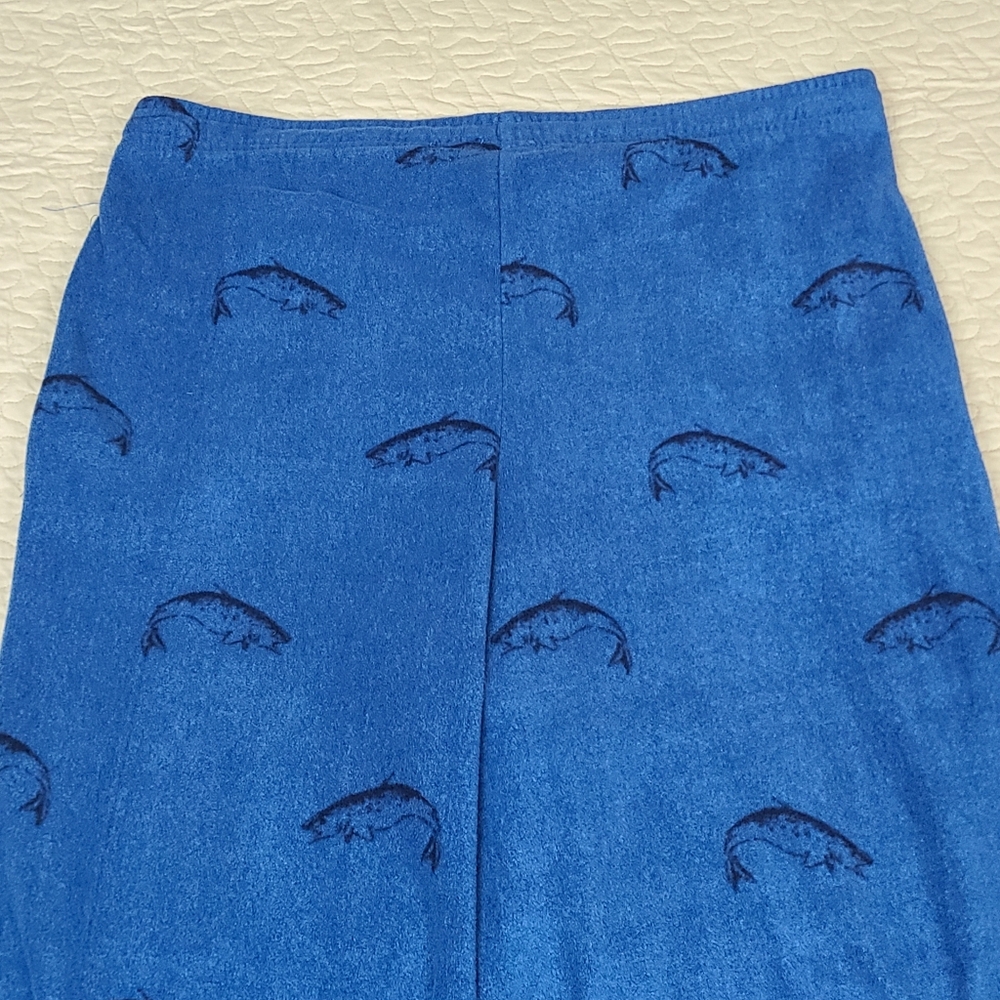 Weatherproof Big Fish pajamas fleece lounge pants size M - Picture 5 of 7
